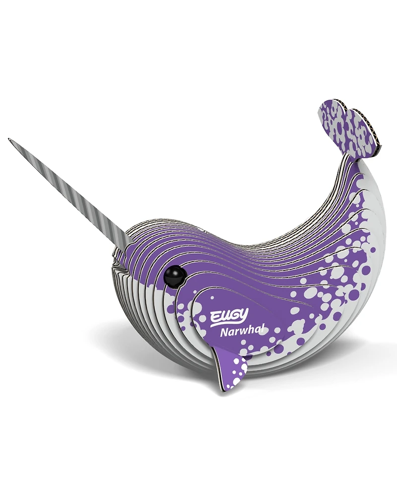 Eugy Narwhal 3D Puzzle