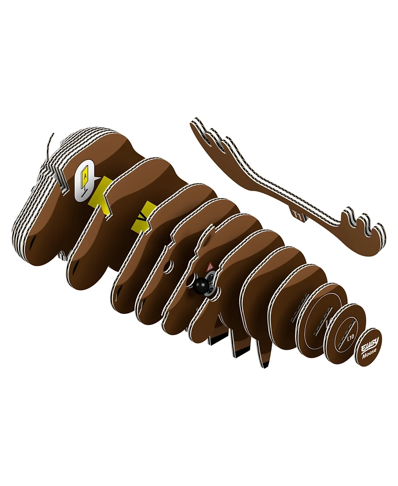 Eugy Moose 3D Puzzle