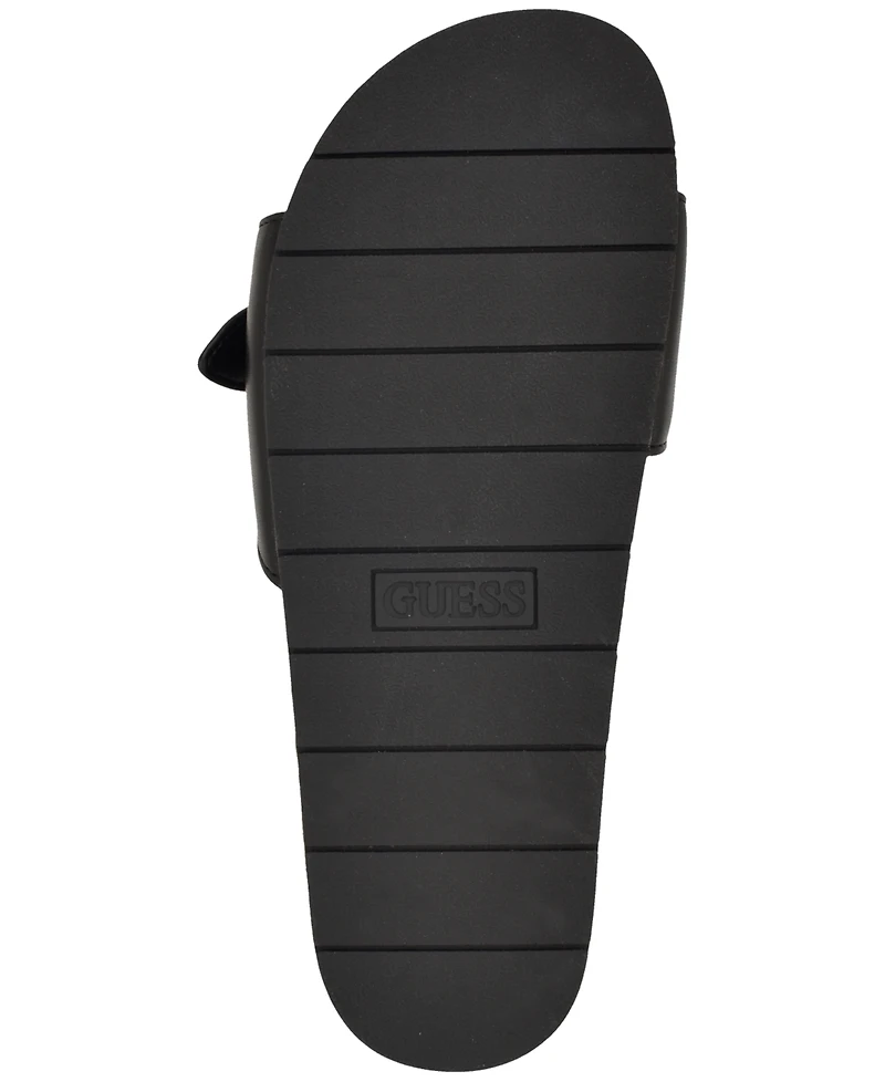 Guess Women's Locela Ornamented Cork Footbed Sandals