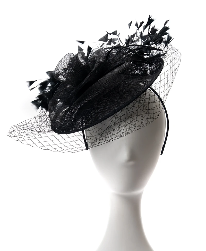 August Hats Sinamay Flower Fascinator Hat