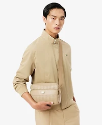 Lacoste Men's Monogram Reporter Bag