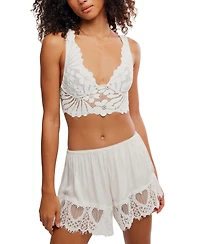 Free People Women's Petal Party Plunge Bralette