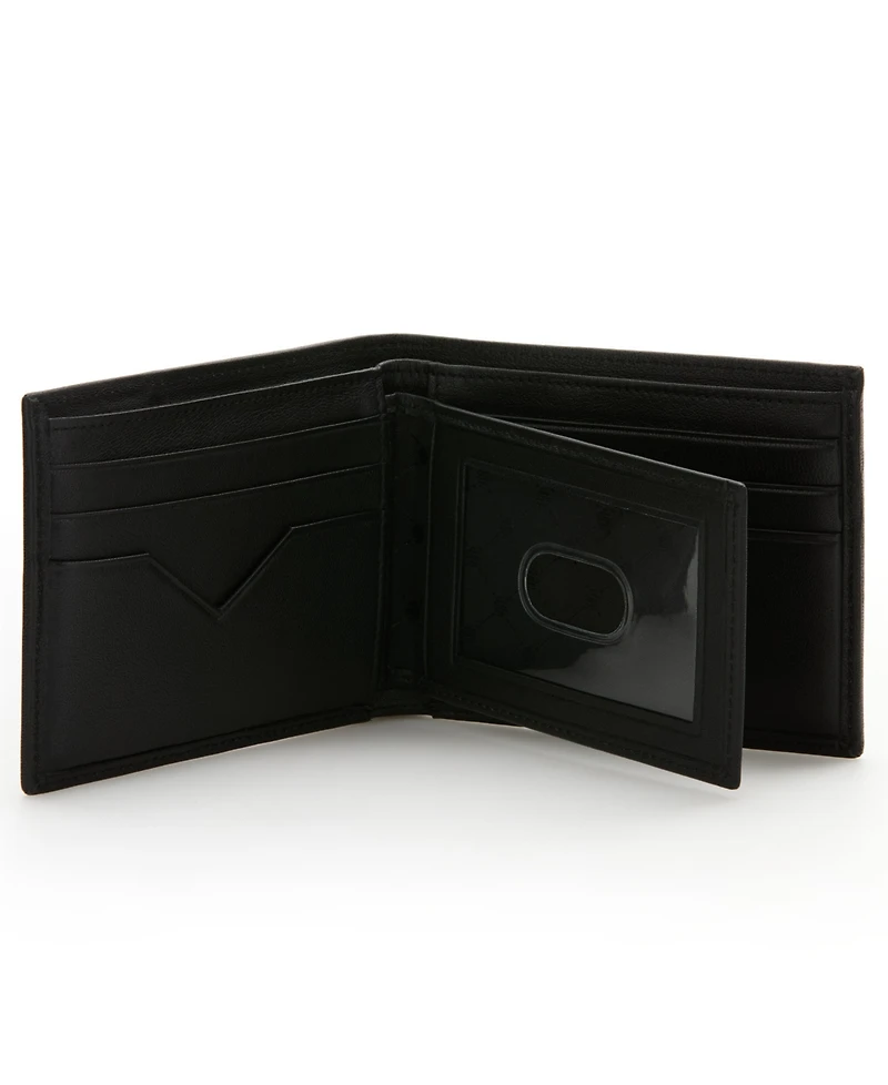 Perry Ellis Portfolio Men's Ombre Horizon Leather Wallet