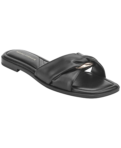Marc Fisher Women's Fida Slip-On Flat Sandals