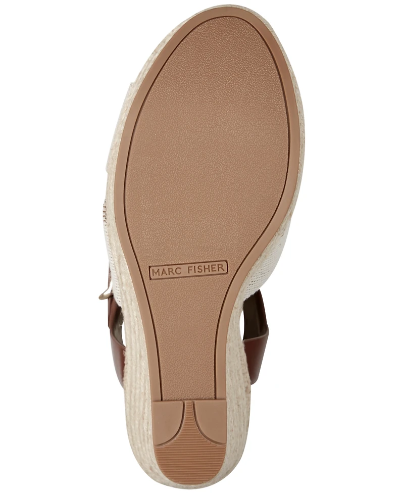 Marc Fisher Women's Herve Espadrille High Wedge Sandals