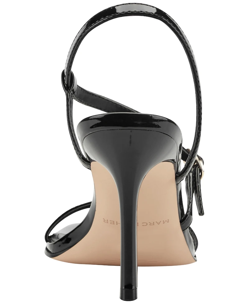 Marc Fisher Women's Teah Strappy Stiletto Dress Sandals