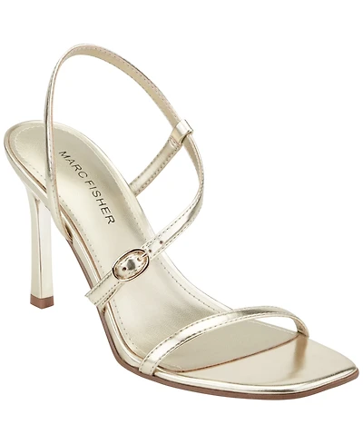 Marc Fisher Women's Teah Strappy Stiletto Dress Sandals