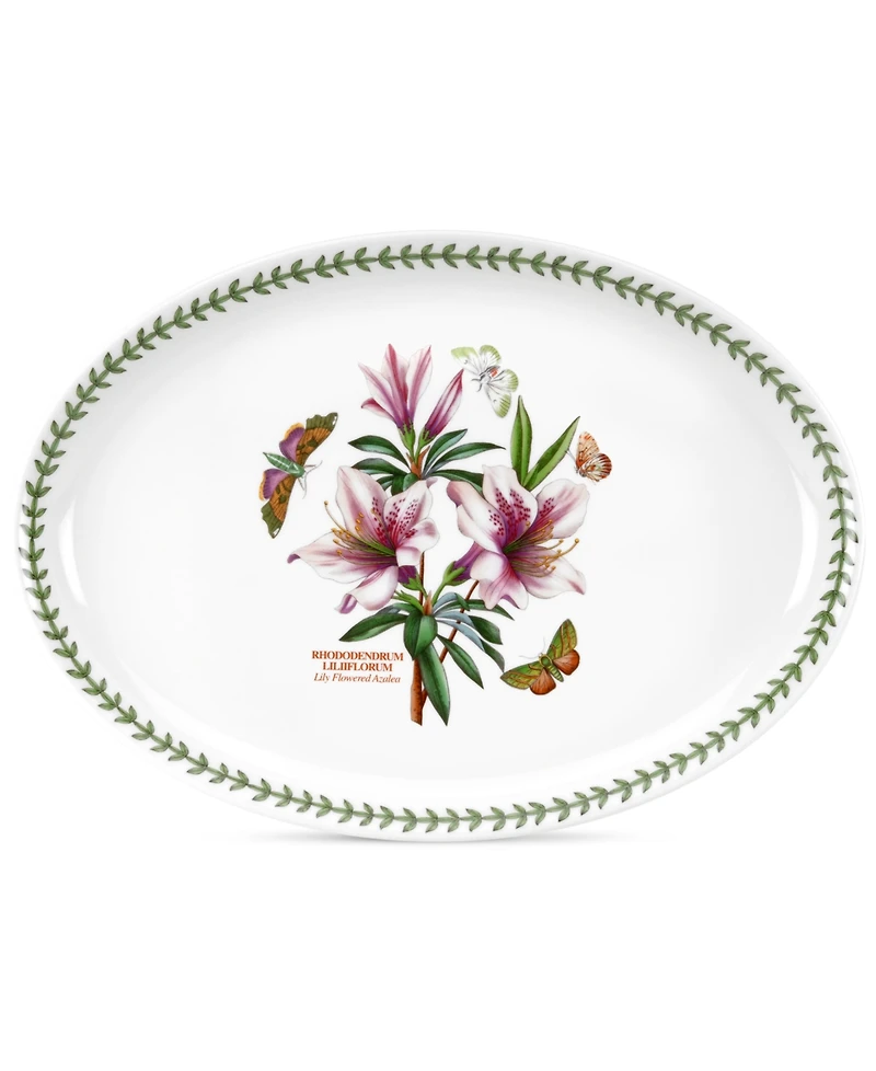 Portmeirion Botanic Garden Oval Platter, 15"