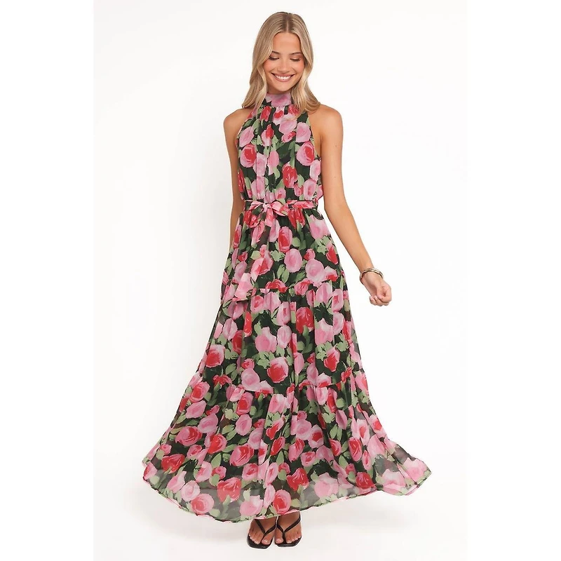 Petal and Pup Women's Caroline Maxi Halter Dress