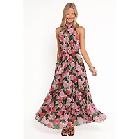 Petal and Pup Women's Caroline Maxi Halter Dress