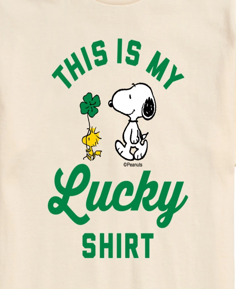 Men's Peanuts Lucky Shirt T-Shirt