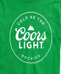 Airwaves Men's Coors Light Cold As The Rockies Short-Sleeve Graphic T-Shirt
