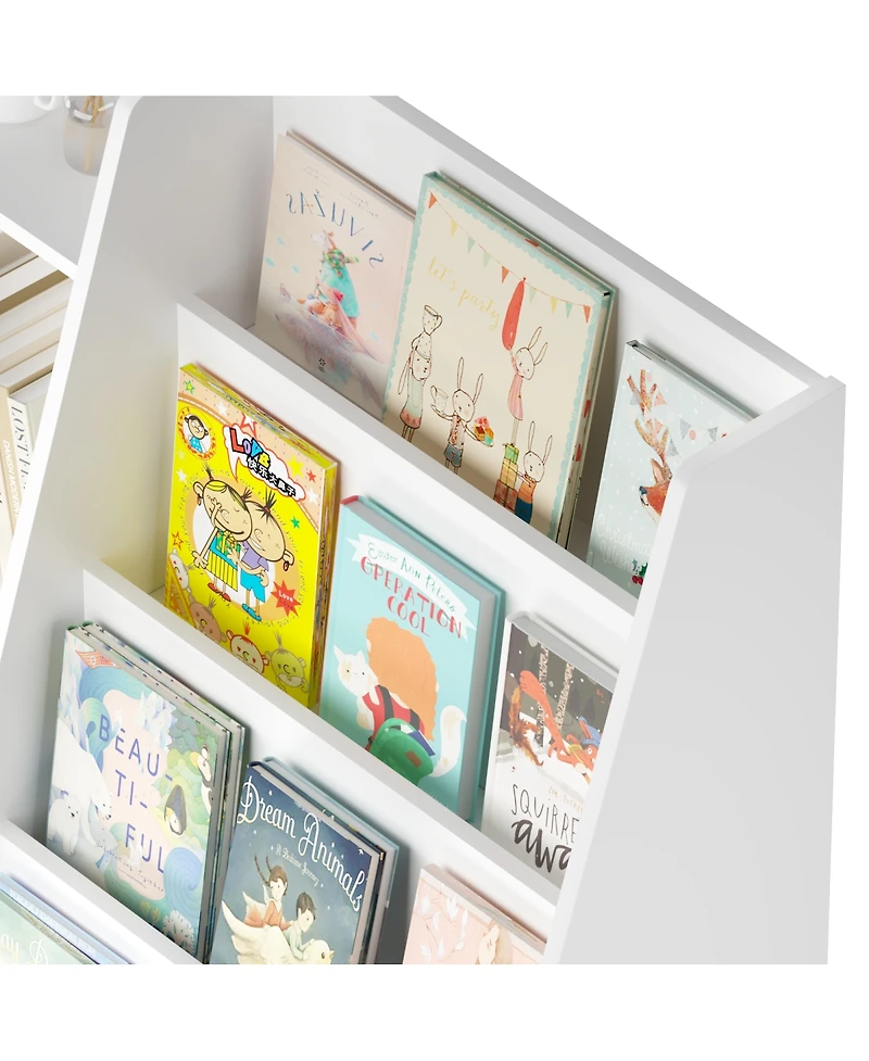 Streamdale Furniture Kids Bookshelf and Toy Storage Organizer