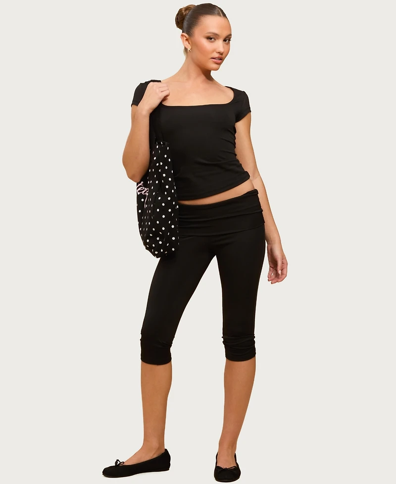 Edikted Women's Delaney Square Neck Top