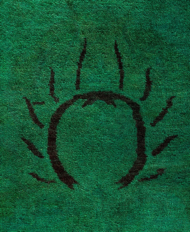 Adorn Hand Woven Rugs Fine Vibrance M1355 9' 4" x 12' 0" Area Rug