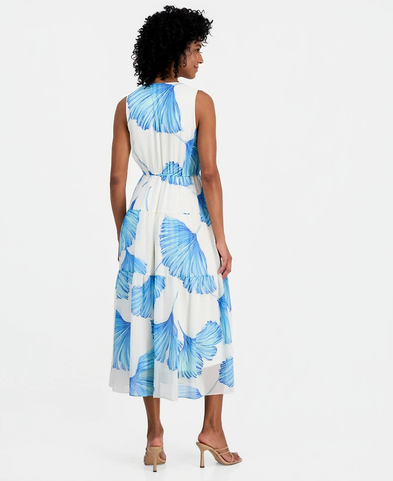 Robbie Bee Women's Tiered Maxi Dress