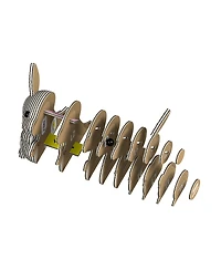 Eugy Kangaroo 3D Puzzle