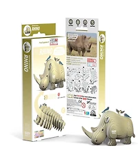 Eugy Rhino 3D Puzzle