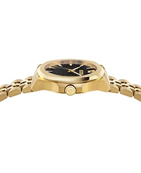 Versace Men's Luxury Ip Yellow Gold Stainless Steel Bracelet Watch, 42mm