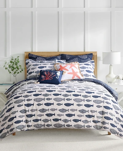 Levtex Home Bakio Reversible -Pc. Duvet Cover Set