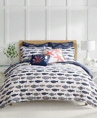 Levtex Home Bakio Reversible 3-Pc. Duvet Cover Set