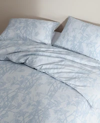 Calvin Klein Bayberry Washed Percale 3-Pc. Comforter Set, Queen