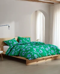 Marimekko Unikko Cotton 3-Pc. Duvet Cover Set, King