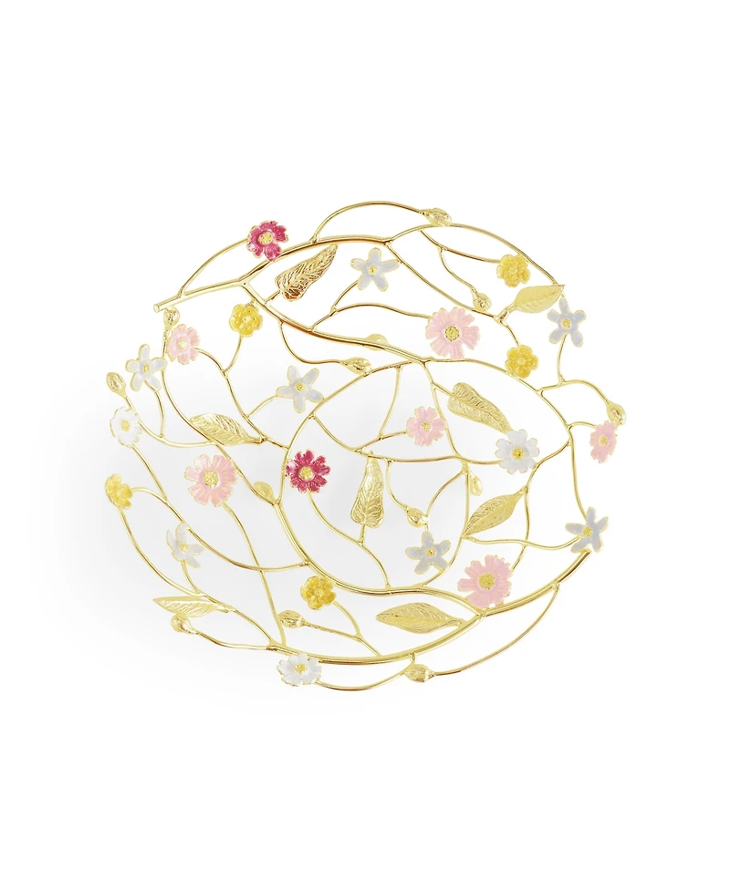 Michael Aram Wildflower Bread Basket