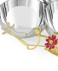 Michael Aram Wildflower 20 oz. Triple Bowl