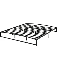 gaomon Low Bed Frame Size, 10 Inch Heavy Duty Metal Platform Bed Frame Low Profile, Mattress Foundation, No Box Spring Needed, Noise-Free