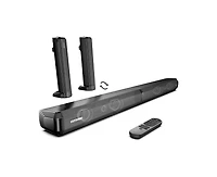Ultimea 2.2ch Sound Bar for Smart Tv, Peak Power 100W, 2-in-1 Detachable Soundbar for Tv, Bluetooth 5.3 Tv Sound Bar, App, Apollo S40