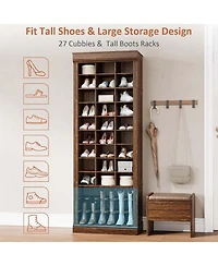 gaomon Tall Entryway Shoe Cabinet