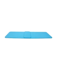 BalanceFrom Fitness GoYoga+ 71x24in Exercise Yoga Mat w/Knee Pad & Strap