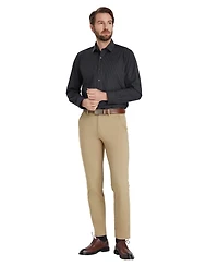 Alfani Men's Slim-Fit Grid Dress Shirt, Macy's Exclusive