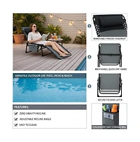 Gaomon Chaise Lounge Chair Outdoor