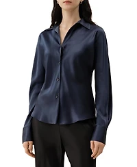 Lilysilk Women's Bias Cut Silk Shirt