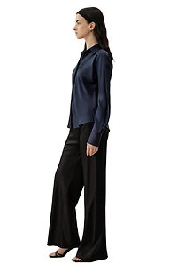 Lilysilk Women's Bias Cut Silk Shirt