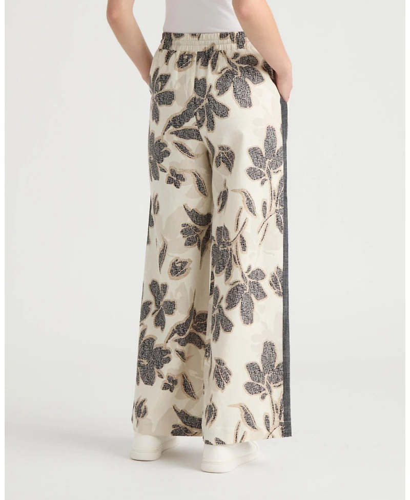 Nvlt Women's Wide Leg with Drawcord Pant