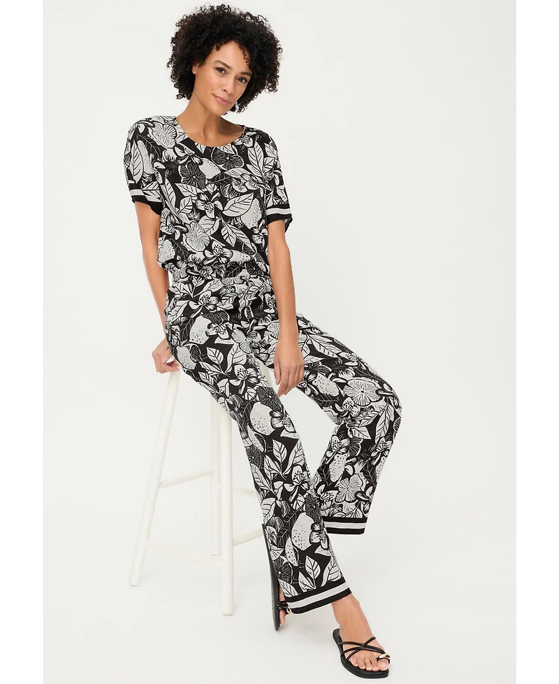 Olsen Women's Floral Blouse