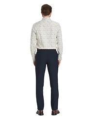 Bar Iii Men's Slim-Fit Florian Ditsy Dress Shirt, Macy's Exclusive