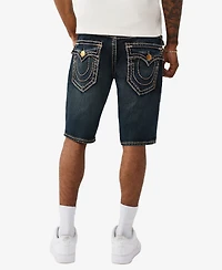 True Religion Men's Straight-Fit Denim Shorts