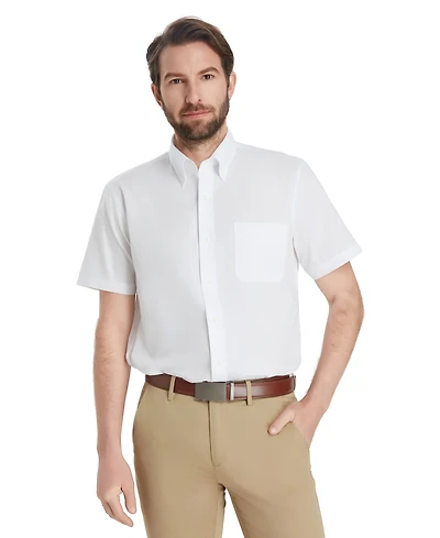 Club Room Men's Pinpoint Oxford Dress Shirt, Macy's Exclusive