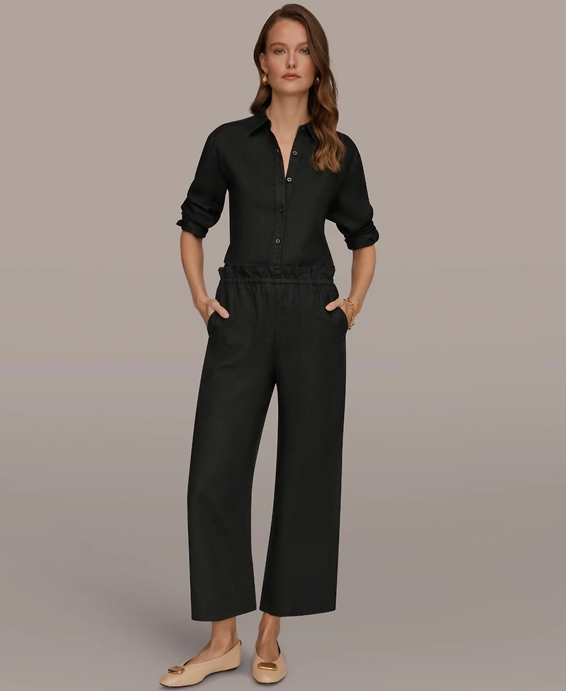Donna Karan Weekend Women's High Rise Relaxed Pants