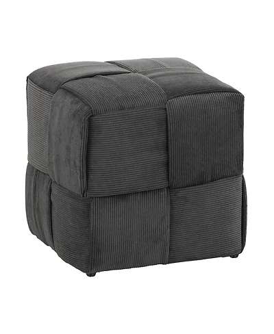 Streamdale Furniture Soft Corduroy Ottoman Foot Rest