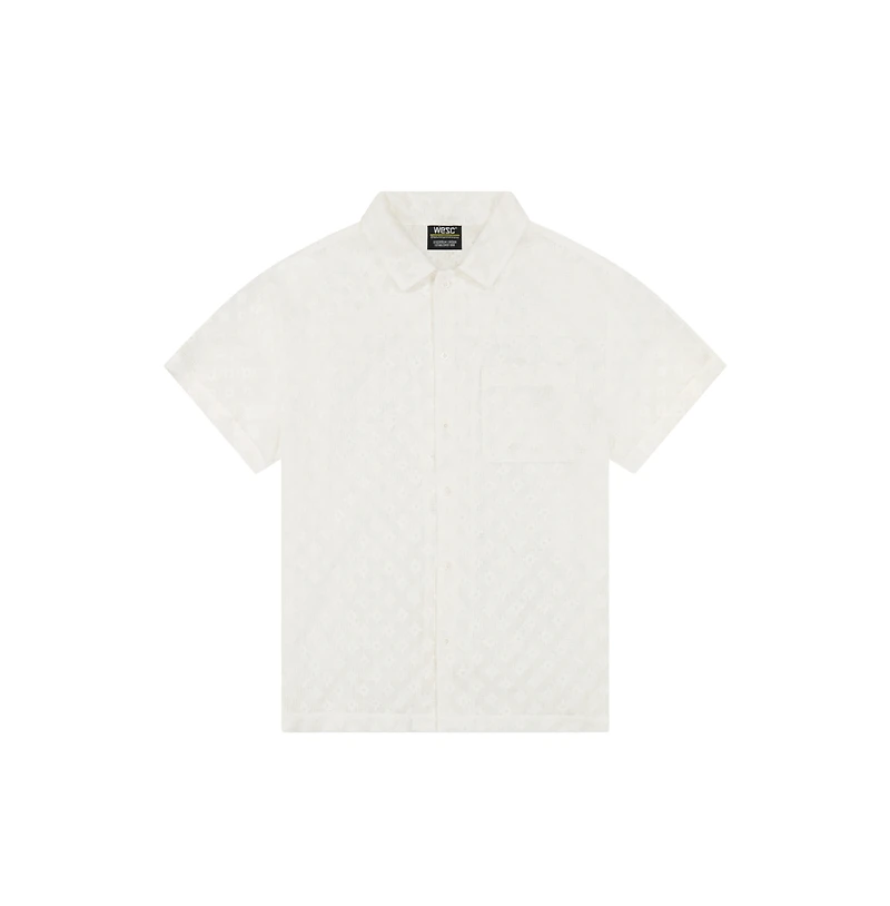 WeSC Men's Mesh Camper Shirt
