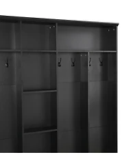 Streamdale Furniture Wide Hall Tree with Storage Bench