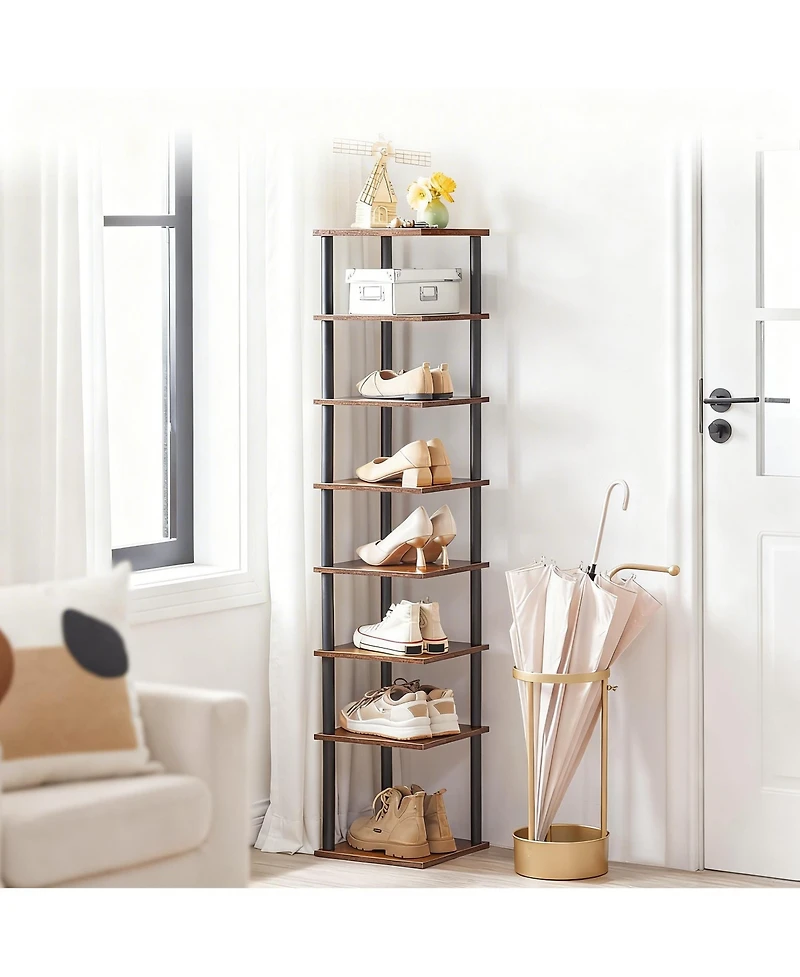Yigii Narrow Vertical Shoe Rack, Space-Saving, Easy Assembly