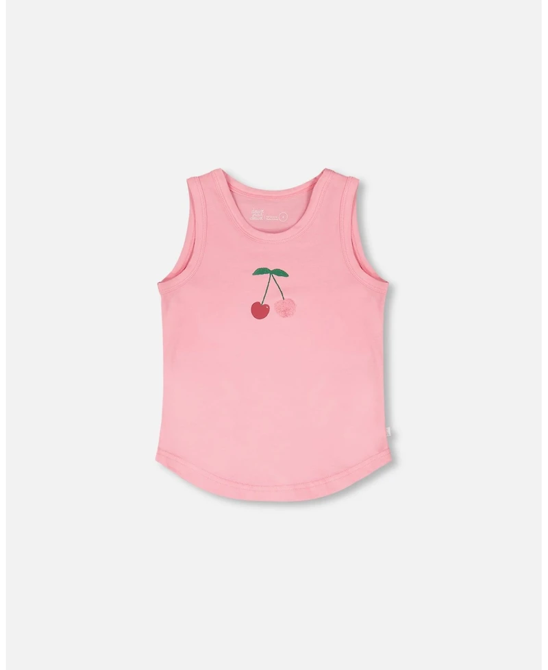 Deux par Toddler Girls Cotton Jersey Tank Top