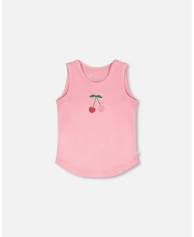 Deux par Toddler Girls Cotton Jersey Tank Top