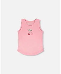 Deux par Toddler Girls Cotton Jersey Tank Top
